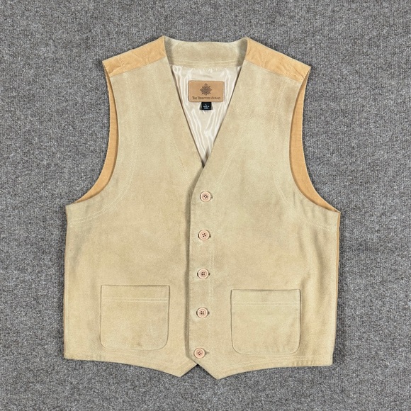 Suede vest